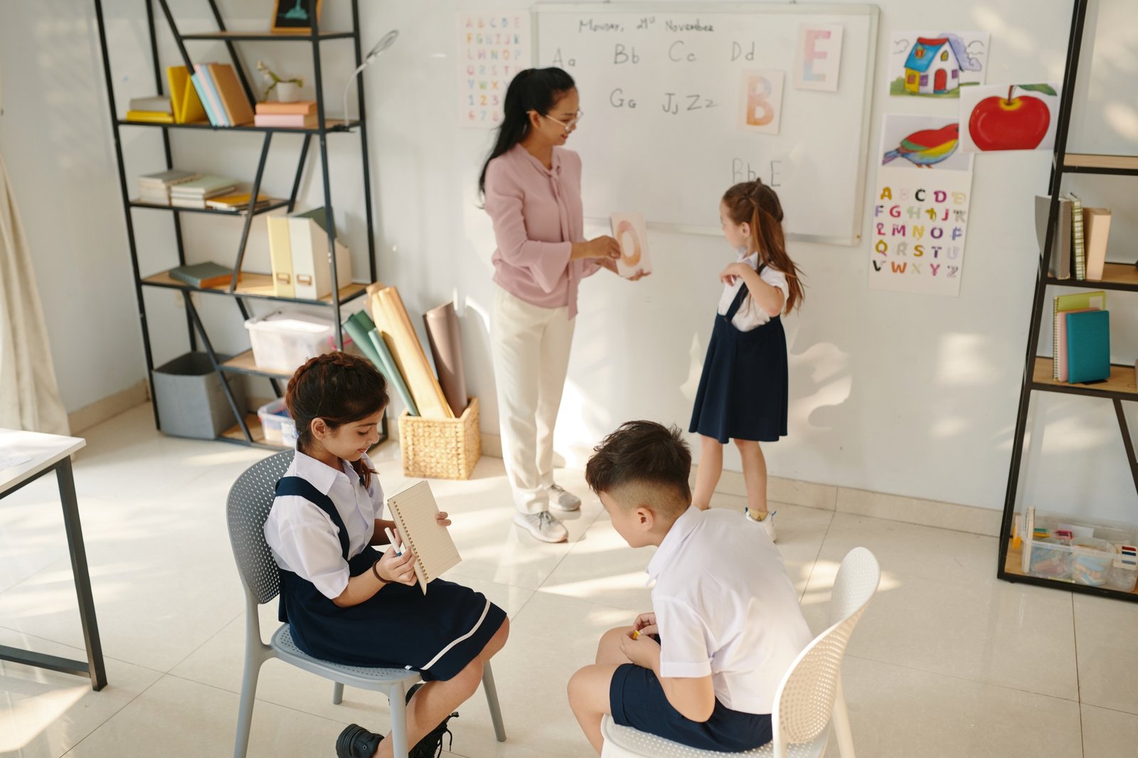 Kids Learning English Alphabet